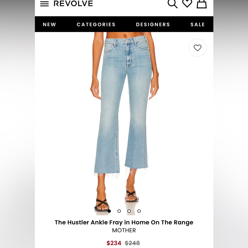 MOTHER The Hustler Ankle Fray Jeans – Home On The Range